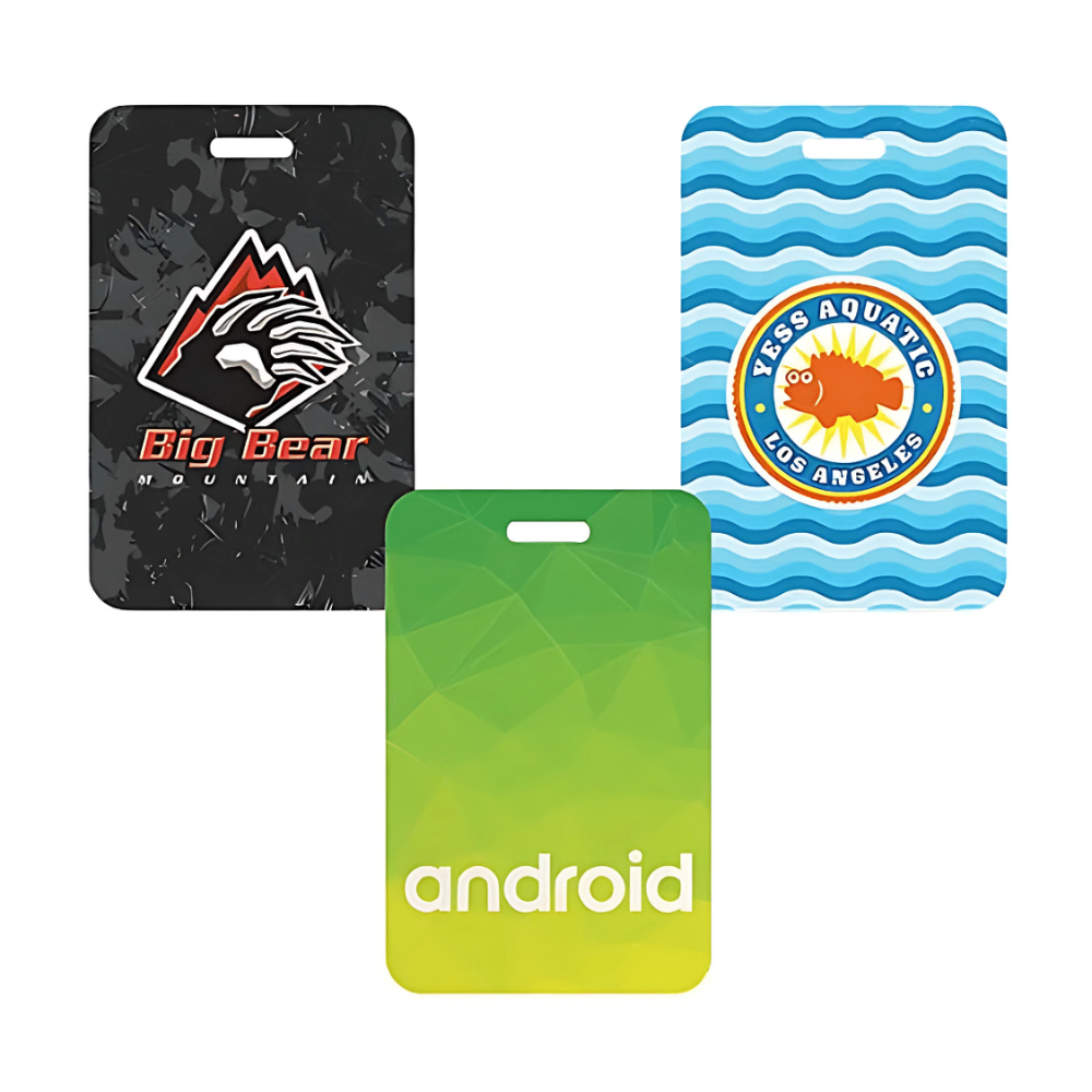 plastic ID badge gifzio