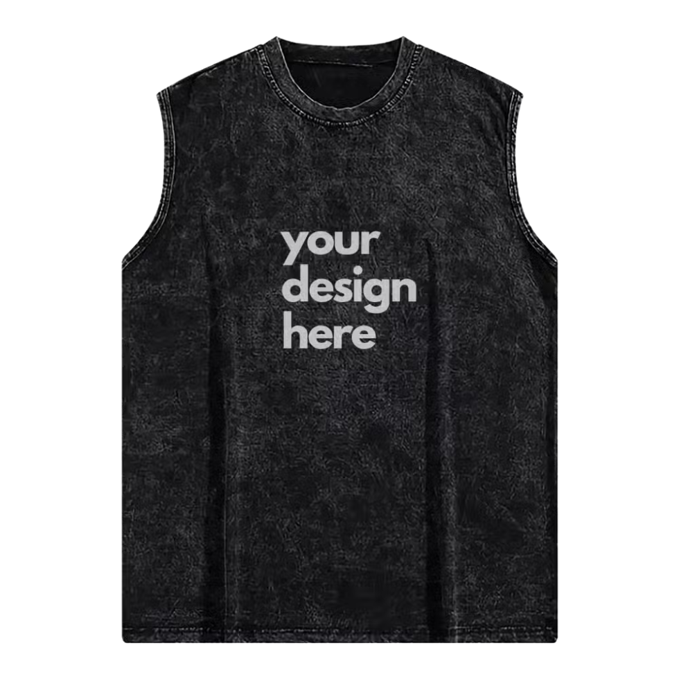 Acid Wash Tank Top